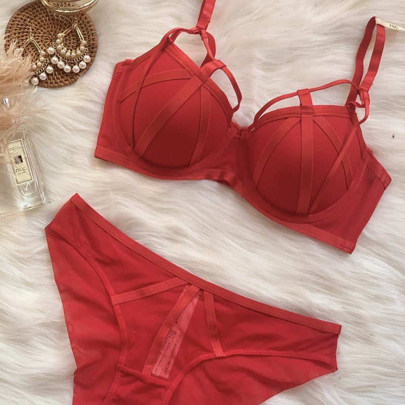 Breast Holding Anti-sagging Push Up Bra Suit
